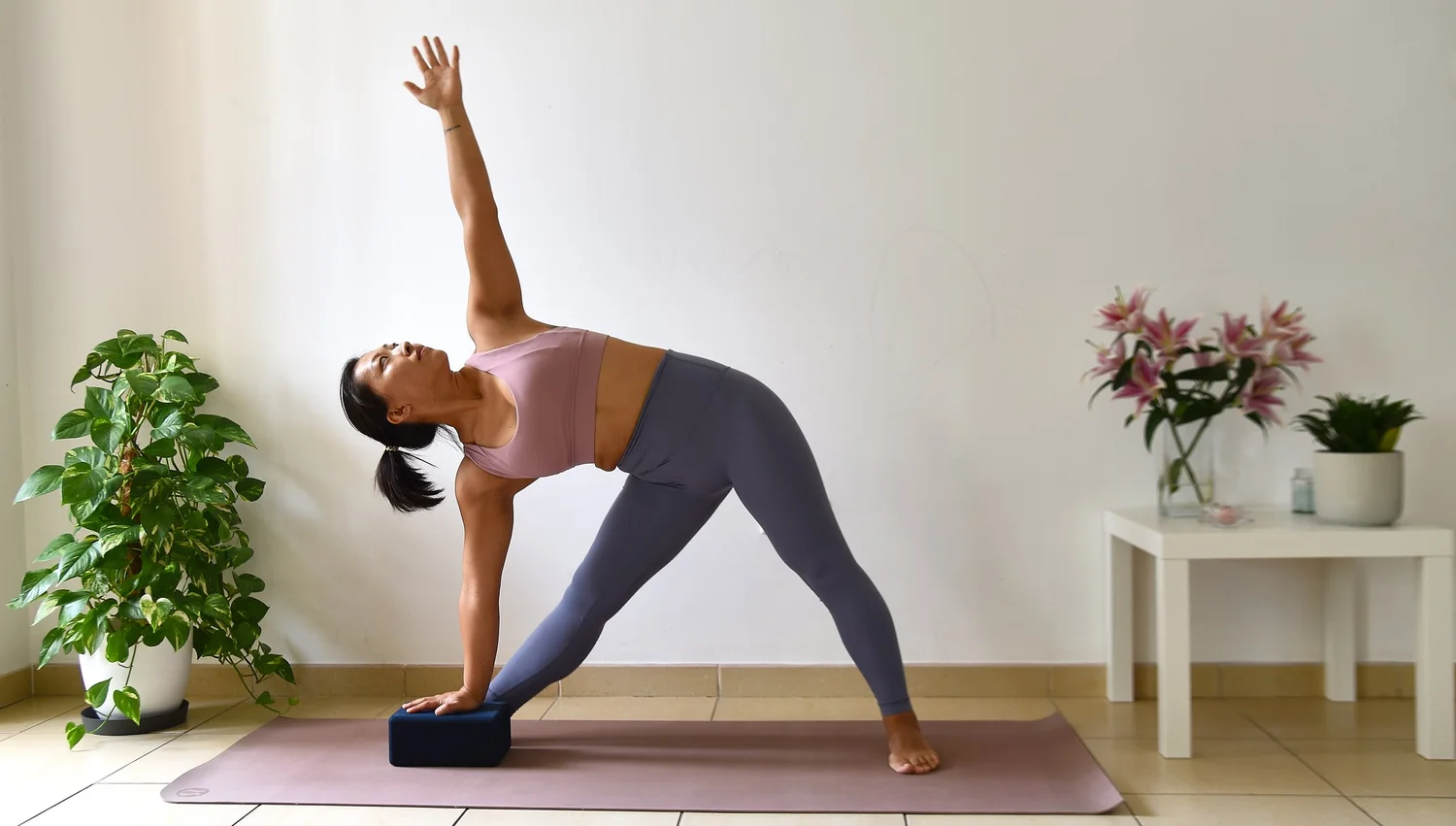 Utthita Trikonasana or Extended Triangle Pose