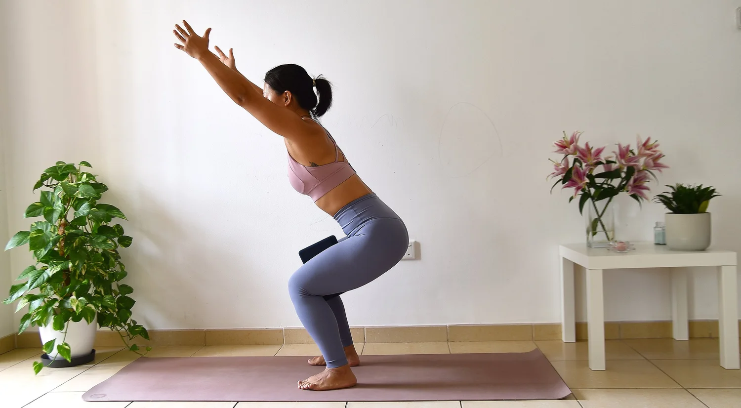 Utkatasana or Chair Pose